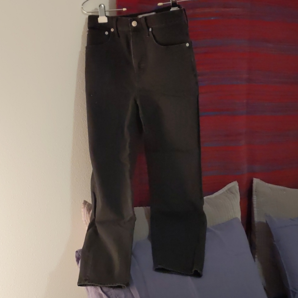 Madewell Black Denim Jeans Sz 27